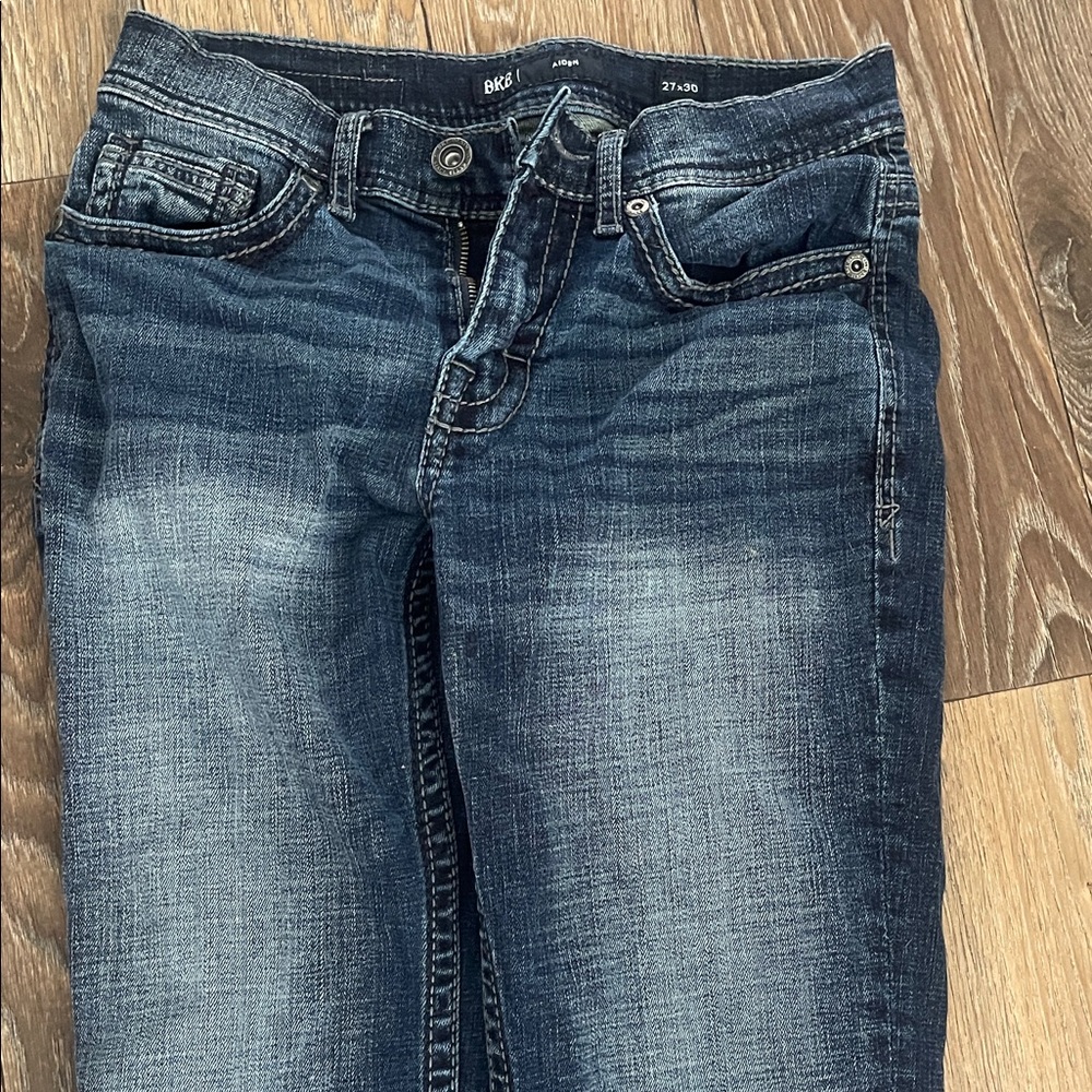 BKE men’s Dark Blue Skinny Jeans